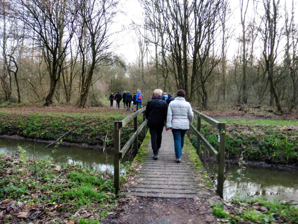 Nog een bruggetje voor de afwisseling Nog een bruggetje voor de afwisseling