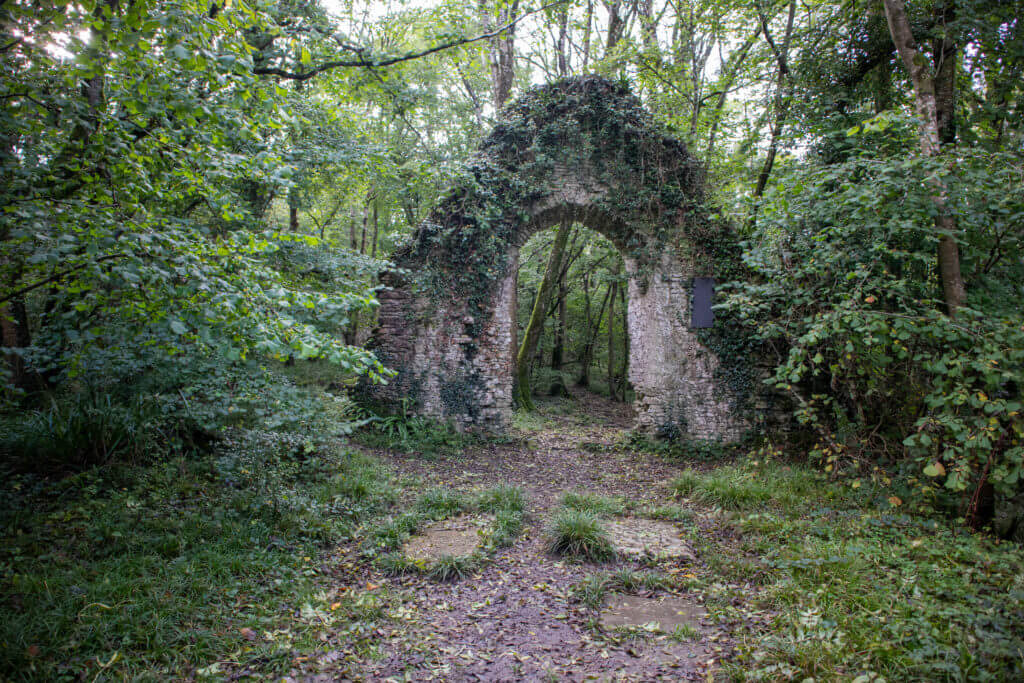 De kapel ruïne van Abbotsbury